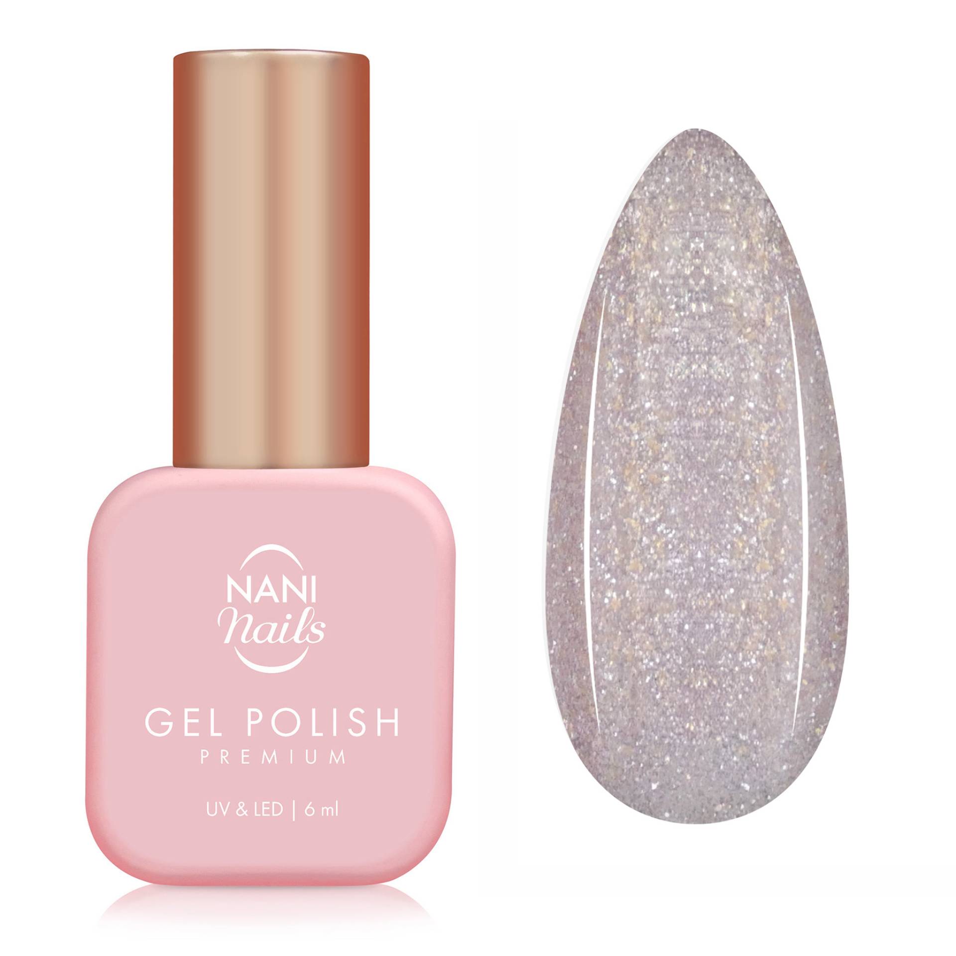 NANI ojă semipermanentă Premium 6 ml - Pink Gaga