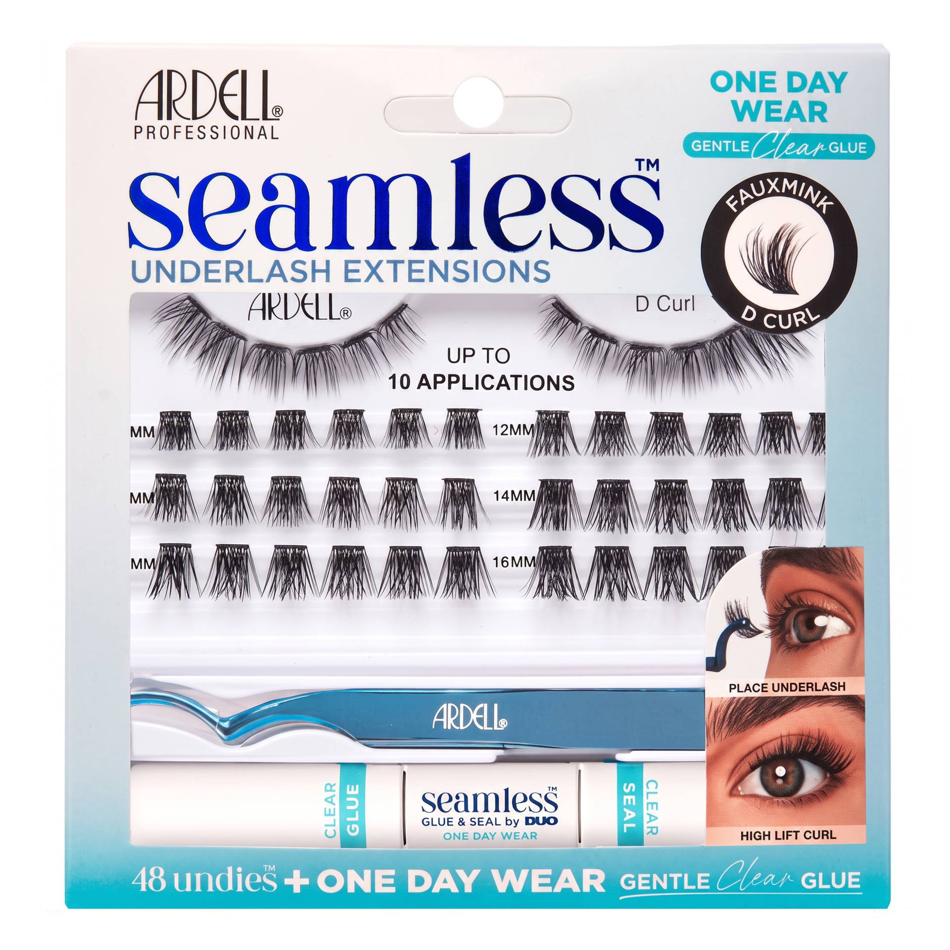 Ardell Seamless Underlash Extensions - Gene tip smoc