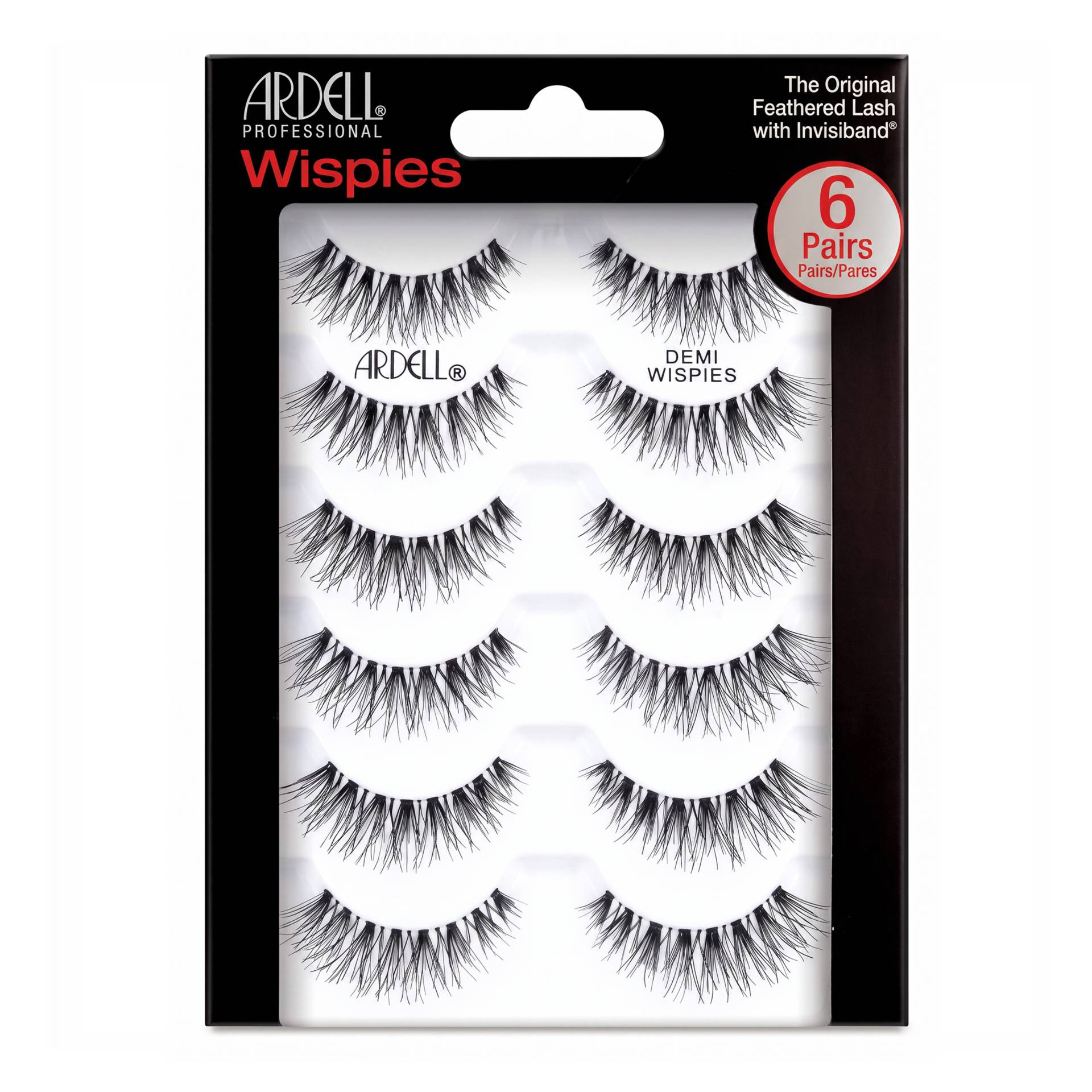 Ardell Demi Wispies 6 Pairs - Lepilne trepalnice