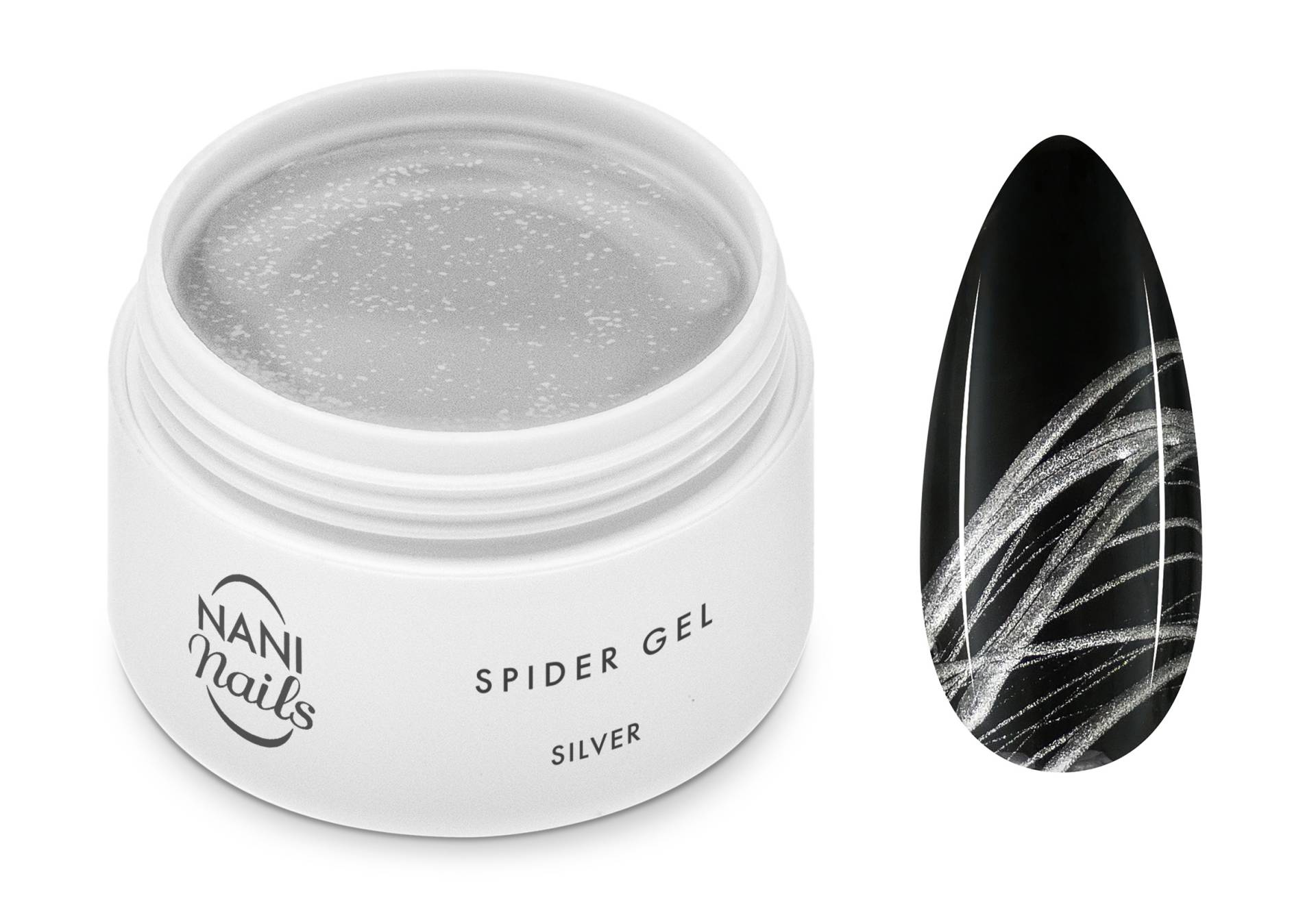 NANI Spider gel UV/LED 5 ml - Silver