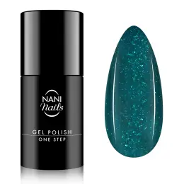 NANI gel lak One Step 5 ml - Aqua Spark