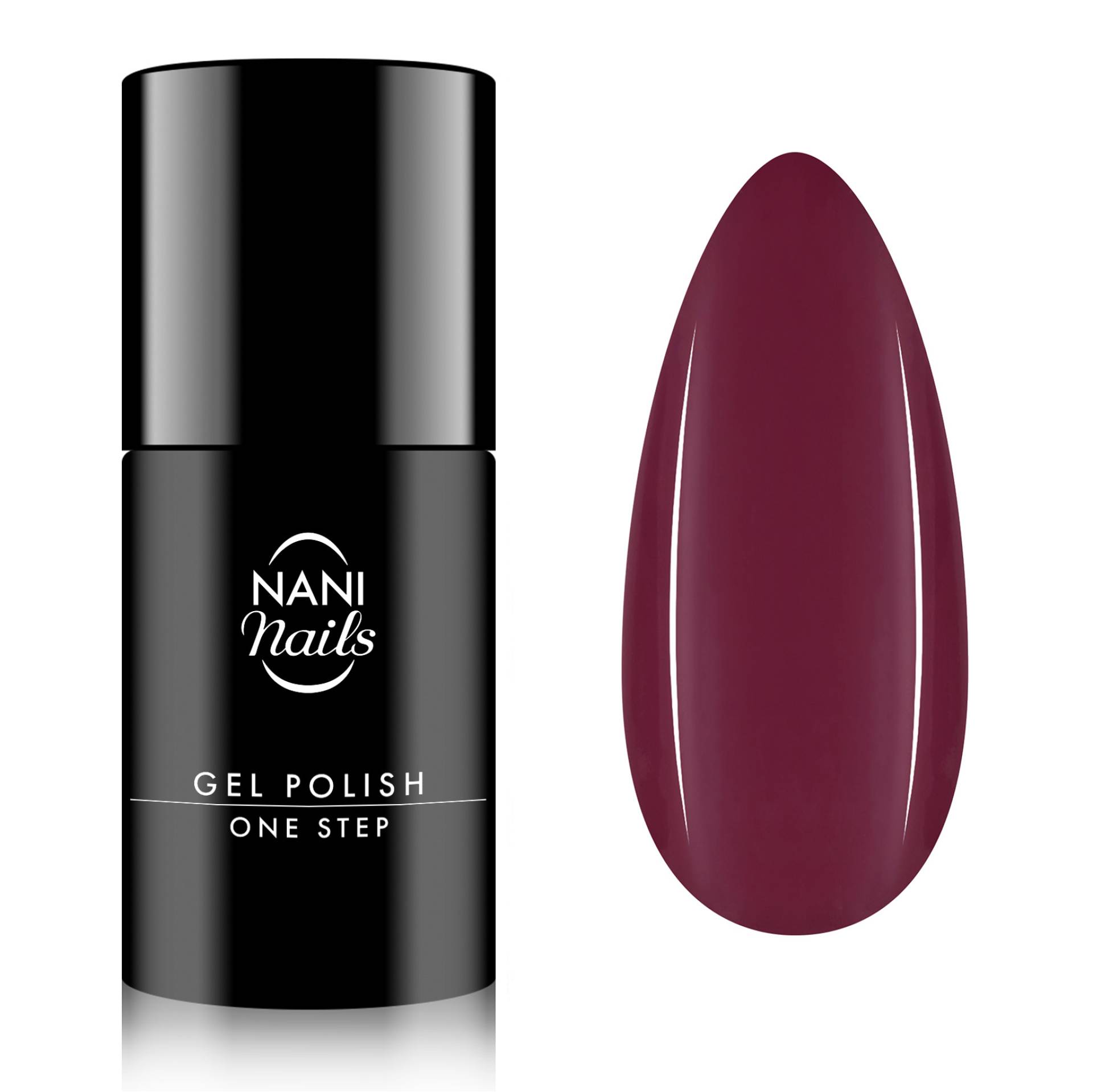 NANI One Step gél lakk 5 ml - Plum Elixir