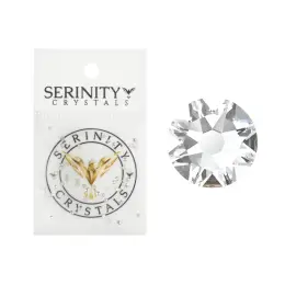 Serenity Crystals SS3 akmenėliai 50 vnt. - Pure