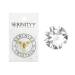 Pedras Serenity Crystals SS3 50 un. - Pure