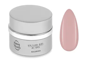 NANI UV/LED AI builder gel 15 ml - Ballerina