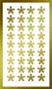 NANI samolepky SR-897-22 - Vločka, zlatá