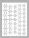 NANI samolepky SR-920-11 - Vločka, strieborná