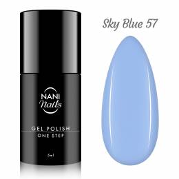 NANI ημιμόνιμο βερνίκι One Step 5 ml - Sky Blue