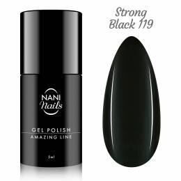 NANI ημιμόνιμο βερνίκι Amazing Line 5 ml - Strong Black