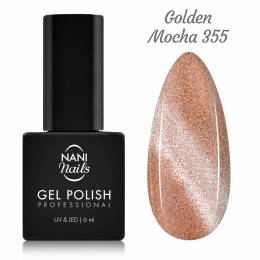 NANI Cat Eye ημιμόνιμο βερνίκι 6 ml - Golden Mocha