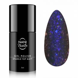 NANI ημιμόνιμο βερνίκι 5 ml - Sparkle Top Matt