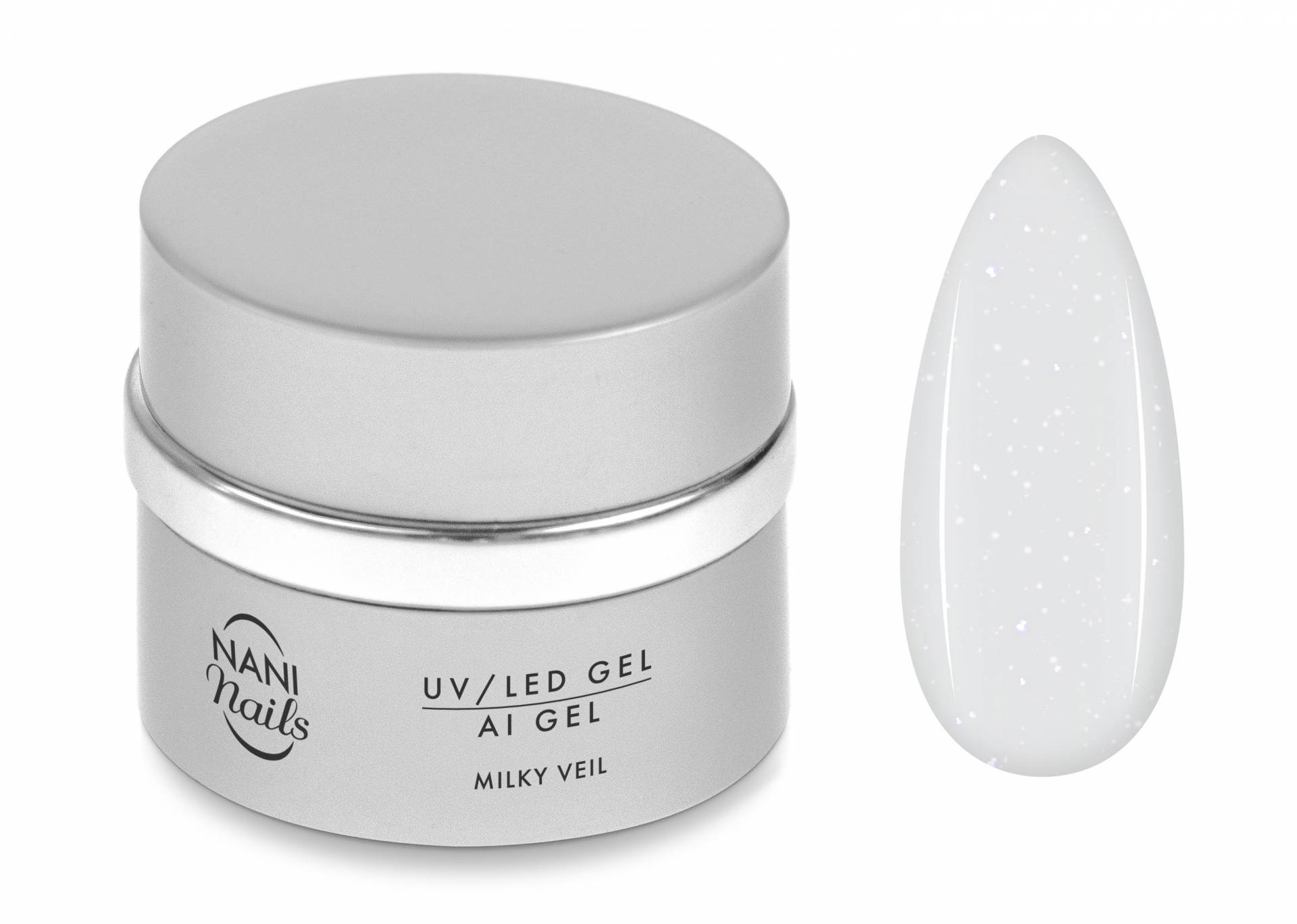 NANI UV/LED AI gel 15 ml - Milky Veil