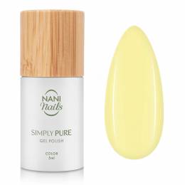 NANI ημιμόνιμο βερνίκι Simply Pure 5 ml - Canary
