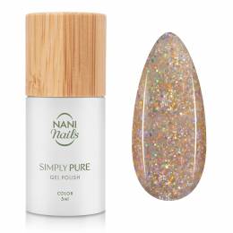 NANI ημιμόνιμο βερνίκι Simply Pure 5 ml - Gold Dust
