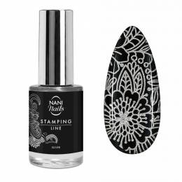 NANI βερνίκι για μέθοδο stamping 7 ml - Silver