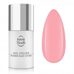 NANI ημιμόνιμο βερνίκι Rubber Base Cover 5 ml - Tender Rose