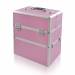 NANI kozmetički kofer dvodijelni NN47 - Pink