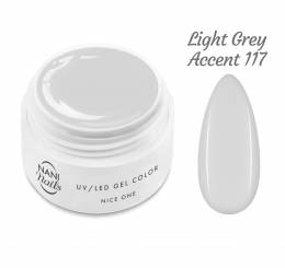 NANI UV gel Nice One Color 5 ml – Light Grey Accent