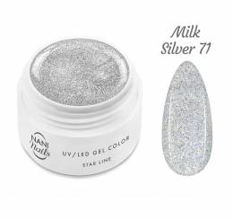 NANI UV gel Star Line 5 ml – Milk Silver