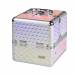 NANI kozmetički kofer Cube NN86 - 3D Holo White
