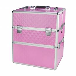 NANI dvodijelni kozmetički kofer NN91 - 3D Pink