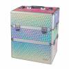 NANI dvodijelni kozmetički kofer NN93 - Holo White 3D