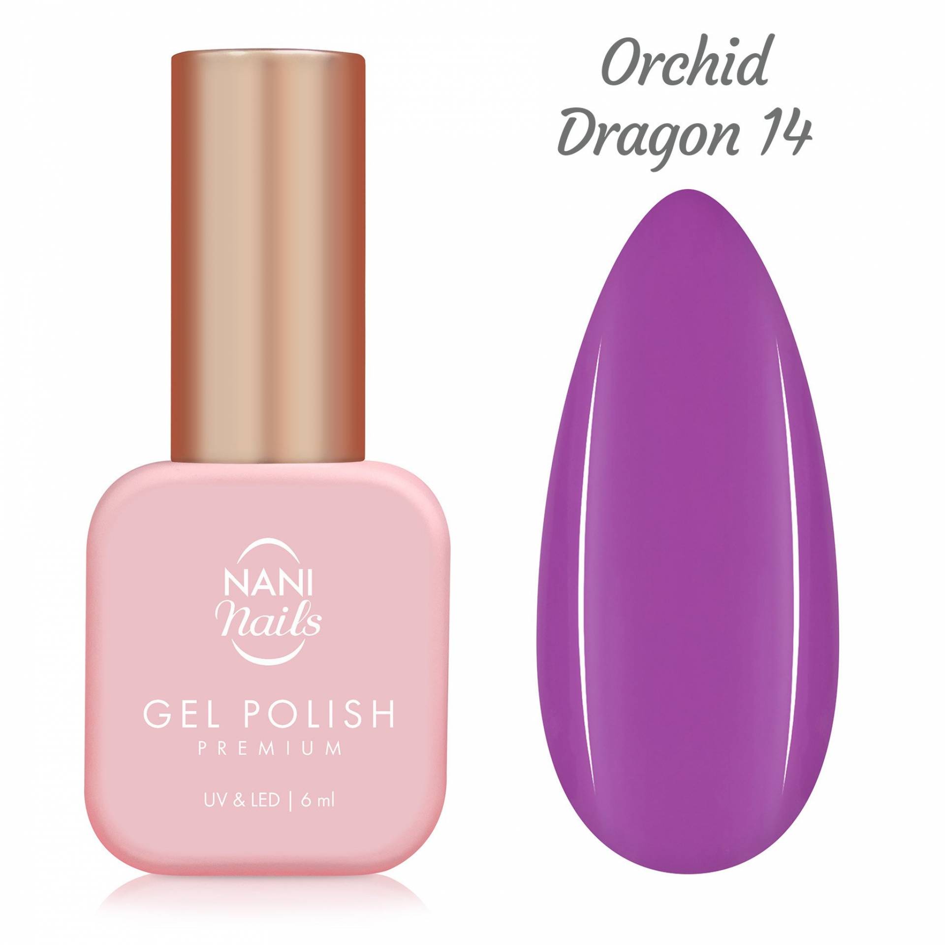 NANI trajni lak Premium 6 ml - Orchid Dragon