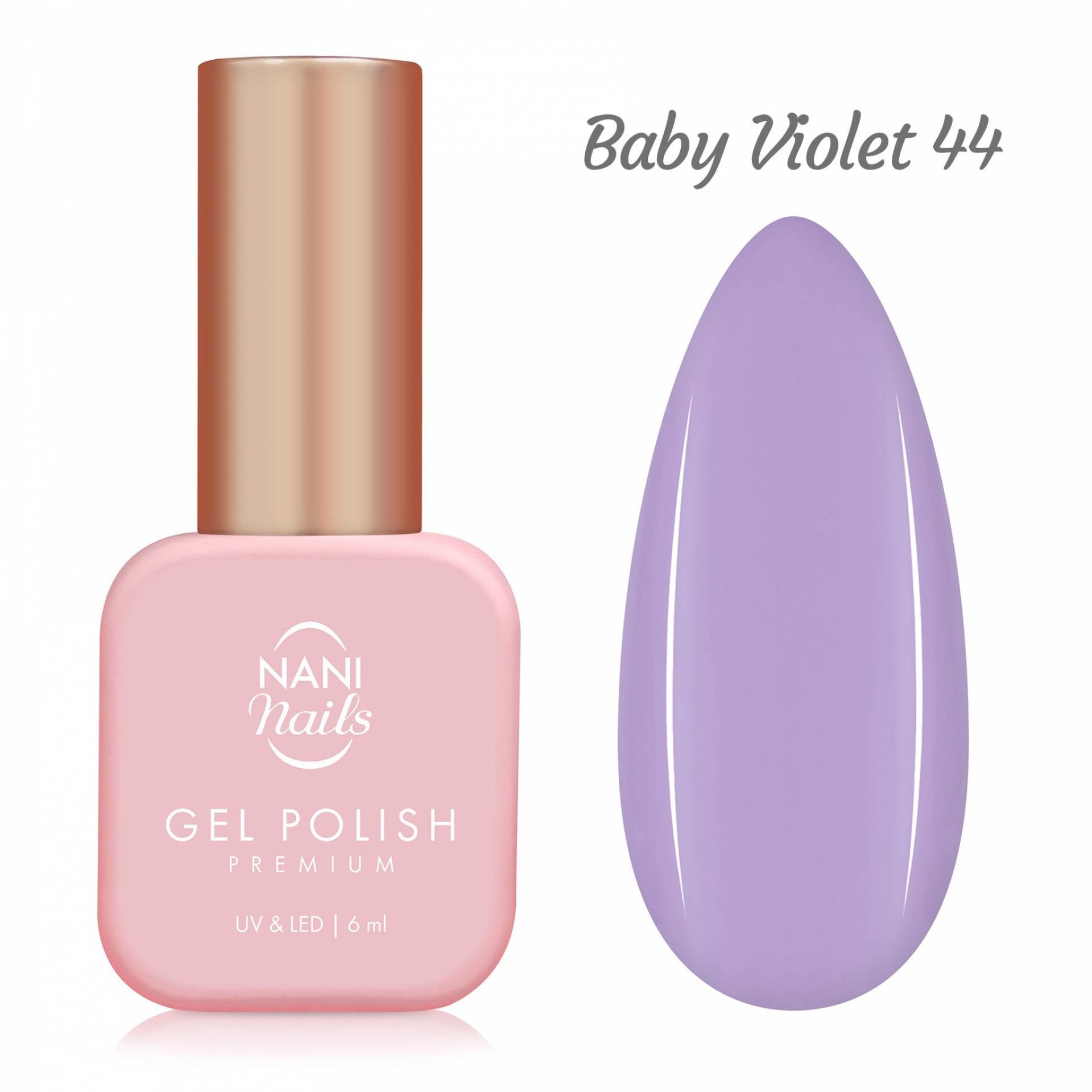 NANI trajni lak Premium 6 ml - Baby Violet