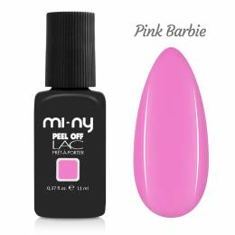 MI-NY trajni lak Peel Off 11 ml - Pink Barbie