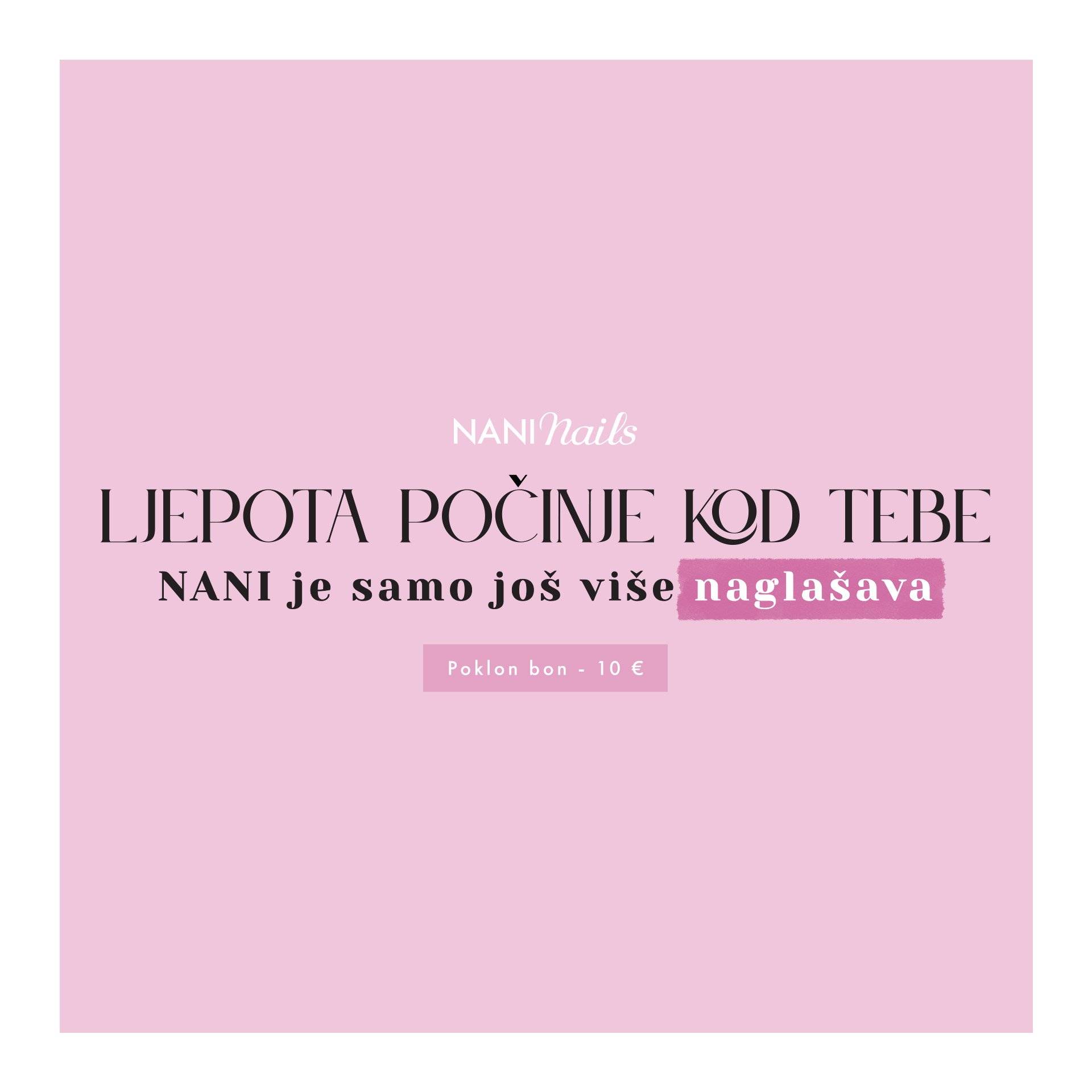 Poklon bon u vrijednosti 10 EUR