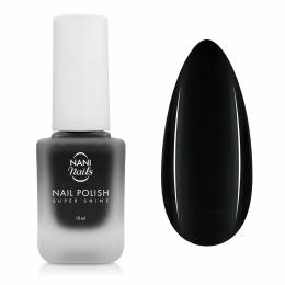 NANI lak za nokte Super Shine 10 ml - Black Velvet