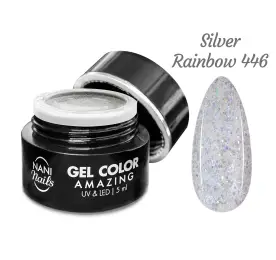 NANI Amazing Line UV zselé 5 ml - Silver Rainbow