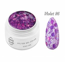 NANI Star Line UV zselé 5 ml – Violet
