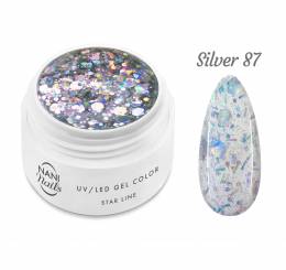 NANI Star Line UV zselé 5 ml – Silver