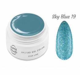 NANI Star Line UV zselé 5 ml – Sky Blue