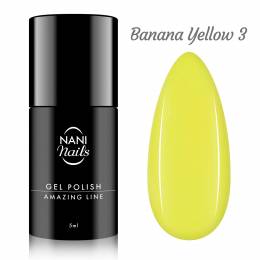 NANI Amazing Line gél lakk 5 ml – Banana Yellow