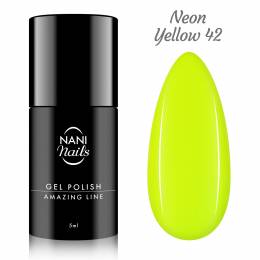 NANI Amazing Line gél lakk 5 ml – Neon Yellow