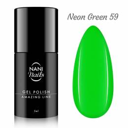 NANI Amazing Line gél lakk 5 ml – Neon Green