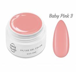 NANI Nice One Color UV zselé 5 ml – Baby Pink