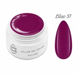 NANI Nice One Color UV zselé 5 ml – Lilac