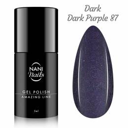 NANI Amazing Line gél lakk 5 ml – Metallic Dark Purple