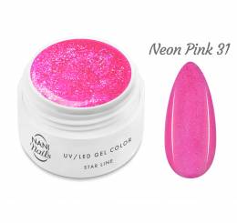 NANI Star Line UV zselé 5 ml – Neon Pink