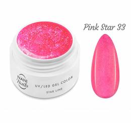NANI Star Line UV zselé 5 ml – Pink Star