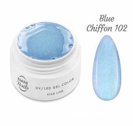 NANI Star Line UV zselé 5 ml – Blue Chiffon