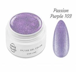 NANI Star Line UV zselé 5 ml – Passion Purple