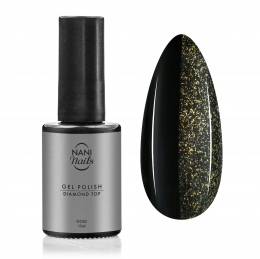 NANI gél lakk 15 ml – Diamond Top Gold