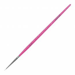 NANI Kolinsky díszítő ecset, méret: 10/0 - Glitter Pink