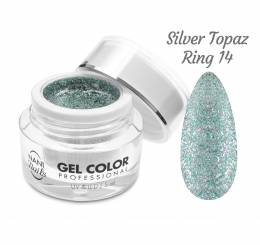 NANI Glamour Twinkle UV/LED zselé 5 ml – Silver Topaz Ring