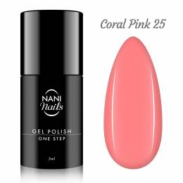NANI One Step gél lakk 5 ml – Coral Pink