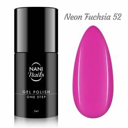 NANI One Step gél lakk 5 ml – Neon Fuchsia